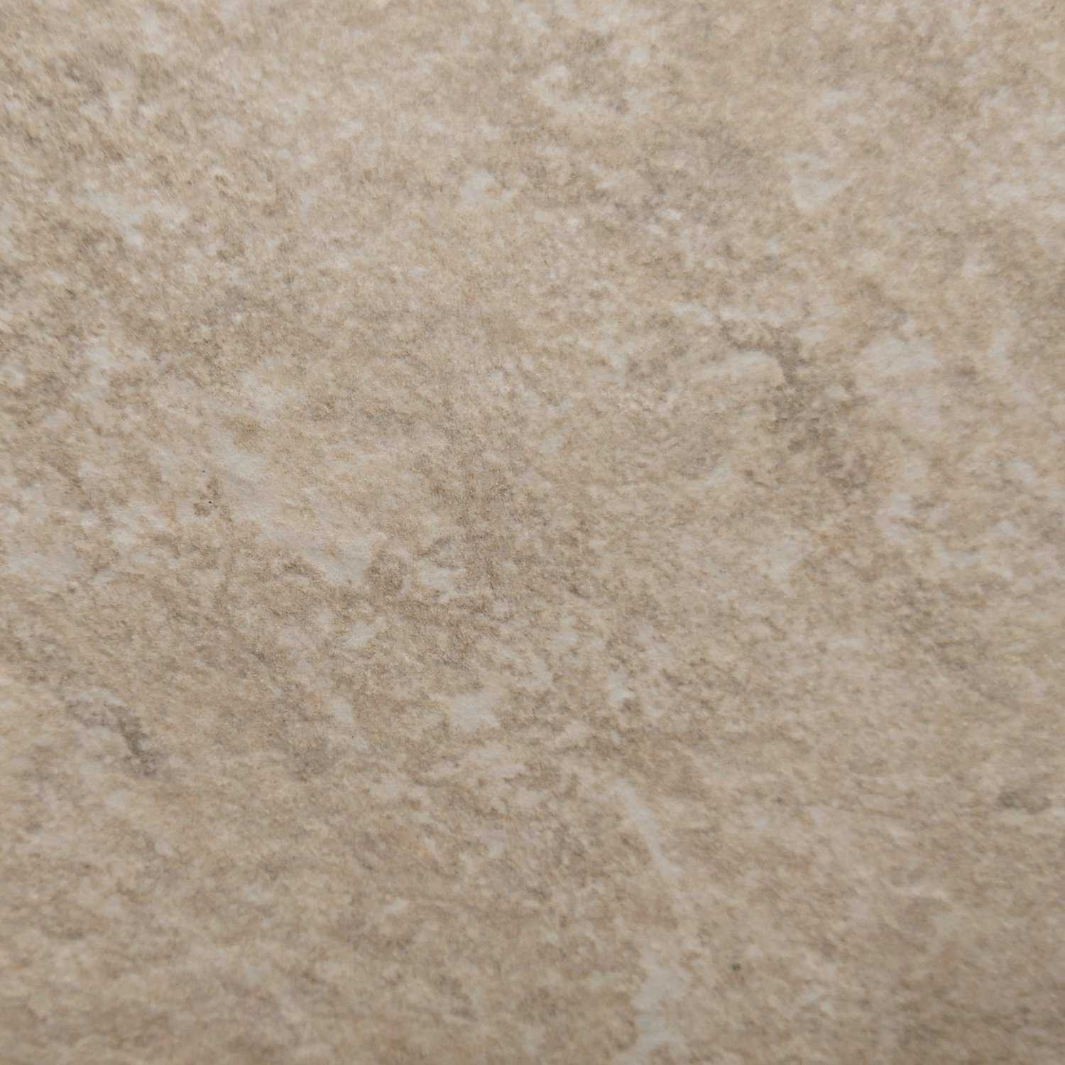 Close-up of a Gaja Italian Beige Quartz Porcelain surface, 600x600x20mm, featuring a textured, speckled pattern in different shades of beige and light brown for a natural, earthy look.